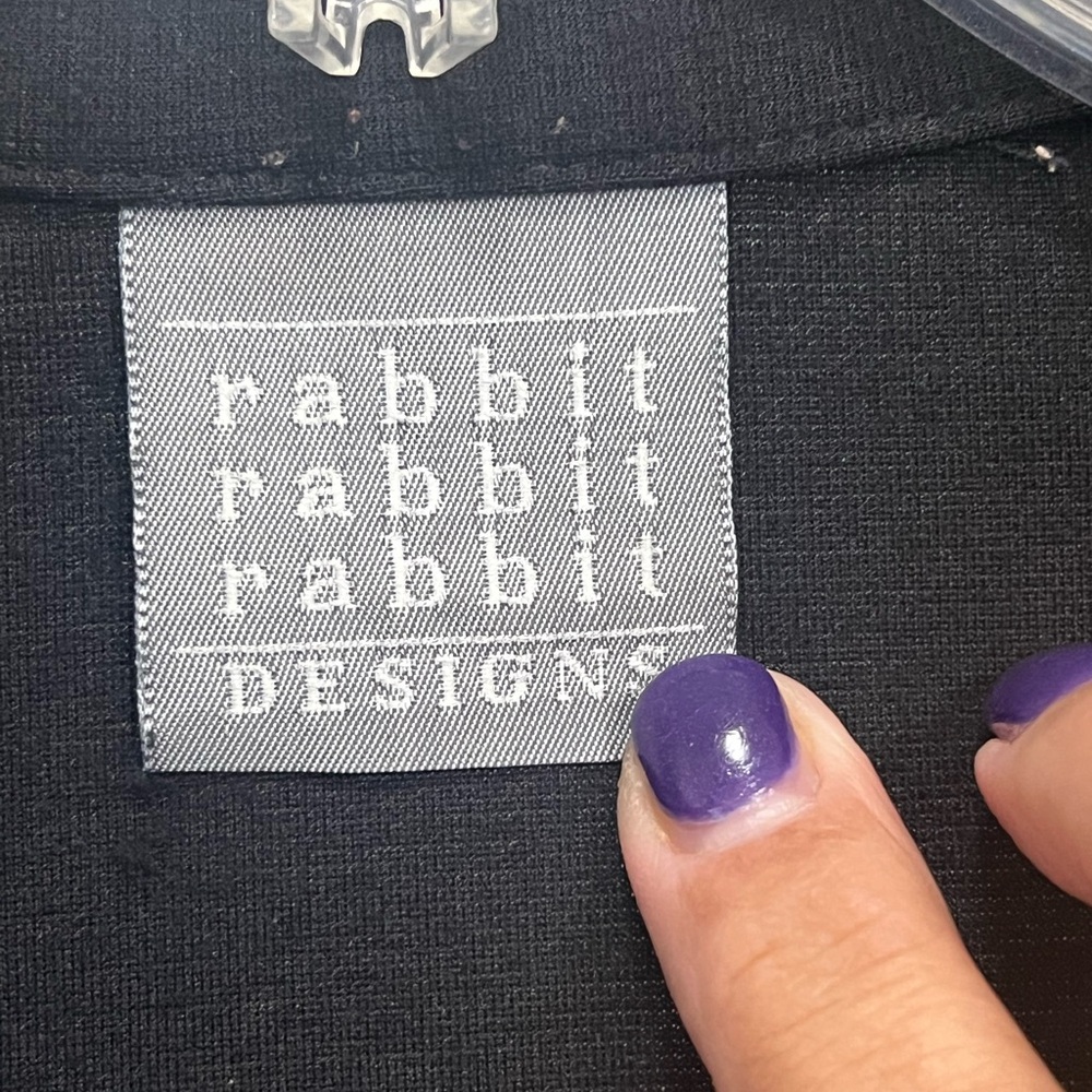 Rabbit Rabbit Rabbit Black Blazer - Picture 2 of 4
